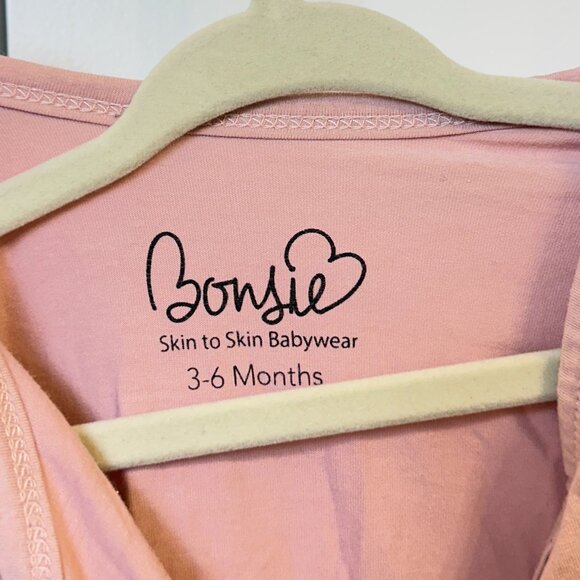 BONSIE Footie in Peony Size 3-6 Months - Picture 4 of 6